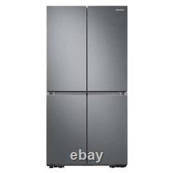 Réfrigérateur congélateur américain à 4 portes Samsung RF65A967FS9 argenté, classe B
