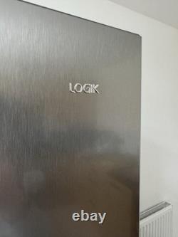 Réfrigérateur-congélateur américain à deux portes en acier inoxydable Logic