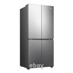 Réfrigérateur-congélateur américain à quatre portes Hisense PureFlat 483L en acier inoxydable RQ5P470SAID