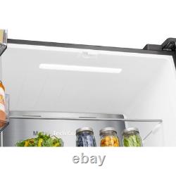 Réfrigérateur-congélateur américain à quatre portes Hisense PureFlat 483L en acier inoxydable RQ5P470SAID