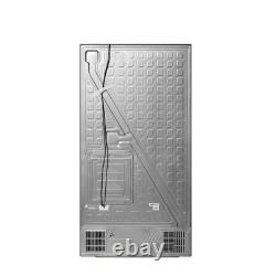 Réfrigérateur congélateur américain à quatre portes Hisense de 609 litres noir RQ758N4SWFE
