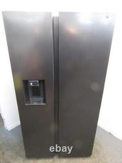 Réfrigérateur congélateur américain noir Samsung RS68A884CB1, classe B