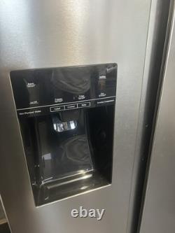 Réfrigérateur congélateur américain sans plomberie Hisense RS694N4TZE Frost Free en acier inoxydable