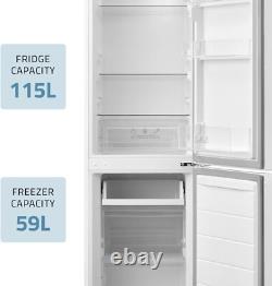 Réfrigérateur-congélateur autonome Cookology 174L avec portes réversibles CFF174WH