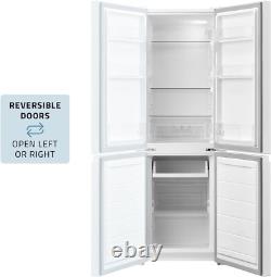 Réfrigérateur-congélateur autonome Cookology 174L avec portes réversibles CFF174WH