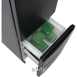 Réfrigérateur congélateur autonome Haier HTR3619ENPB E 60cm 60/40 sans givre noir