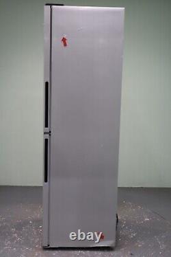 Réfrigérateur-congélateur autonome à deux portes combinées statique argenté Hoover HVT3CLFCKIHS