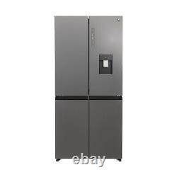 Réfrigérateur-congélateur autonome à quatre portes Hoover 463 litres argent HHCR3818EWPL