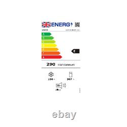 Réfrigérateur-congélateur autonome à quatre portes Hoover 463 litres argent HHCR3818EWPL