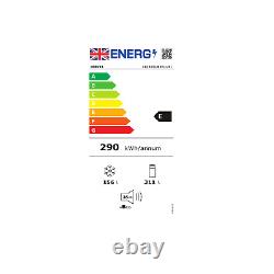 Réfrigérateur-congélateur autonome à quatre portes Hoover de 467 litres, couleur argent HHCR3818ENPL