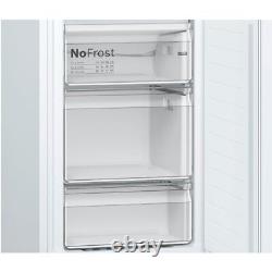 Réfrigérateur-congélateur blanc Bosch Series 2 KGN34NWEAG sans givre 60/40 en pose libre