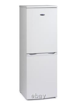 Réfrigérateur-congélateur blanc indépendant 200 L congélateur en bas 2 portes dégivrage manuel