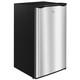 R&eacute;frig&eacute;rateur-cong&eacute;lateur Compact Sous Plan De 91 L Avec Porte R&eacute;versible, Argent&eacute;