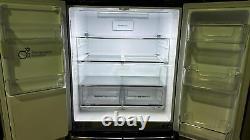 Réfrigérateur-congélateur de style américain LG NatureFRESH GML844MC7E Slim noir mat