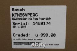 Réfrigérateur-congélateur de style porte française Graded KFN96VPEAG BOSCH - 2xNoFrost 397397