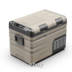 Réfrigérateur/congélateur de voiture 36 L double zone à double porte avec compresseur 12/24 V et application <br/>