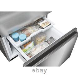 Réfrigérateur-congélateur debout Haier HTW5618DWMG 3D Série 5 60cm Argent D