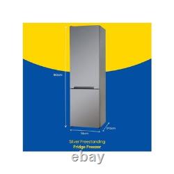 Réfrigérateur-congélateur debout Russell Hobbs 288 litres 70/30 argent RH180FF541E1S