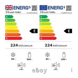 Réfrigérateur-congélateur debout Russell Hobbs 288 litres 70/30 argent RH180FF541E1S