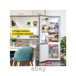 Réfrigérateur-congélateur debout argenté Russell Hobbs 288 litres 70/30 RH180FF541E1S