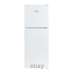 Réfrigérateur-congélateur en haut blanc 138L avec thermostat réglable Willow WTM138W