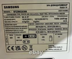 Réfrigérateur-congélateur français Samsung RF23R62E3SREU 60/40 sans gel S/Acier inoxydable