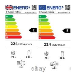 Réfrigérateur-congélateur indépendant Russell Hobbs 279 litres 70/30 Argent RH180FFFF551E1S