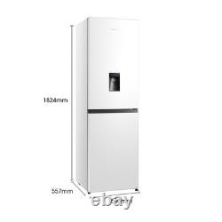 Réfrigérateur congélateur indépendant blanc Hisense 256 litres 50/50 RB327N4WWE