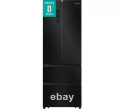 Réfrigérateur congélateur multi-portes Hisense RF632N4AFE2 PureFlat en acier noir
