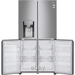Réfrigérateur-congélateur multi-portes LG NatureFRESHT GML945PZ8F en acier brillant