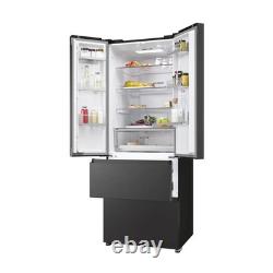 Réfrigérateur congélateur multidoor Haier Série 5 HFR5719ENPB, classe E, noir, tout neuf