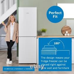 Réfrigérateur-congélateur pose libre Bosch Série 2 297 litres 50/50 blanc KGN34NWEAG