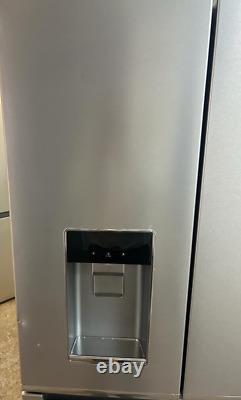 Réfrigérateur congélateur sans givre à quatre portes de 90 cm en acier inoxydable Whirlpool WQ9IMO1LUK