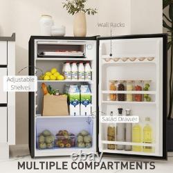 Réfrigérateur-congélateur sous comptoir, 91L, porte réversible, noir, IG355X avec serrure