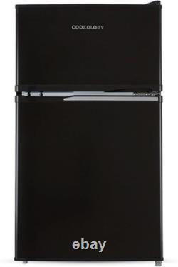 Réfrigérateur-congélateur sous plan Cookology 87L 47cm Noir 2 Portes