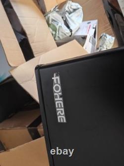 Réfrigérateur de table FOHERE 46L avec congélateur, porte réversible, 7 températures réglables