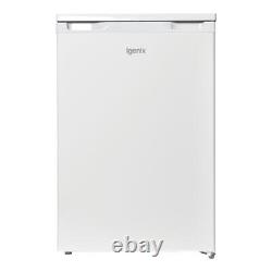 Réfrigérateur indépendant sous comptoir, 113 litres, 55 cm de large, blanc, Igenix IG155W
