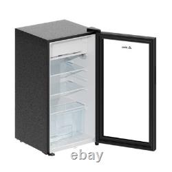 Réfrigérateur sous plan 43/83L avec compartiment réfrigérant, refroidisseur de boissons et zone congélateur - Noir