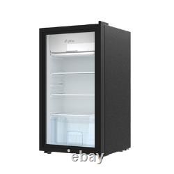 Réfrigérateur sous plan 43/83L avec compartiment réfrigérant, refroidisseur de boissons et zone congélateur - Noir