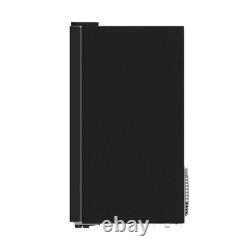 Réfrigérateur sous plan 43/83L avec compartiment réfrigérant, refroidisseur de boissons et zone congélateur - Noir