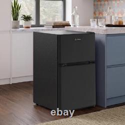 Réfrigérateur sous plan 51 L, réfrigérateur compact autoportant avec 2 portes