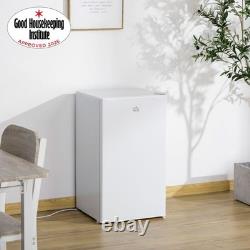 Réfrigérateur sous plan HOMCOM 91 L approuvé par le Good Housekeeping Institute, blanc