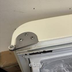 Remplacement de porte de réfrigérateur-congélateur Smeg, étagères, ouverture à droite, crème