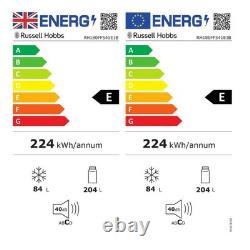 Russell Hobbs 288 litres réfrigérateur-congélateur pose libre 70/30 noir RH180FF541E1B
