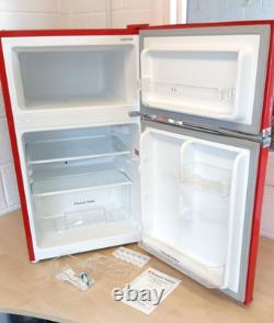 Russell Hobbs Réfrigérateur-congélateur sous plan 90 L RHUCFF50 Rouge. Porte réversible