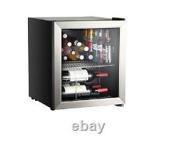 Russell Hobbs Rhgwc3ss 47l Glass Door Wine Cooler Stainless Steel Remis À Neuf A+