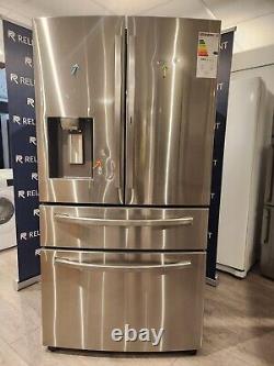 Samsung RF22R7351SR 501L Réfrigérateur Congélateur Américain Remis à Neuf B (Veuillez lire la description)