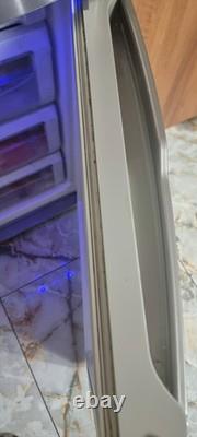 Samsung RL55VQBRS réfrigérateur-congélateur sans givre avec écran LCD 7 pouces en acier inoxydable