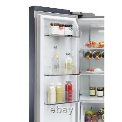 Série Haier Cube 90 - Réfrigérateur-congélateur américain à quatre portes de 525 litres HCR5919EHMB