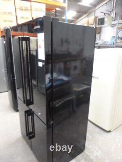 Smeg American Fridge Freezer Fq60ndf Black Ex Display 4 Porte (jub-6308)